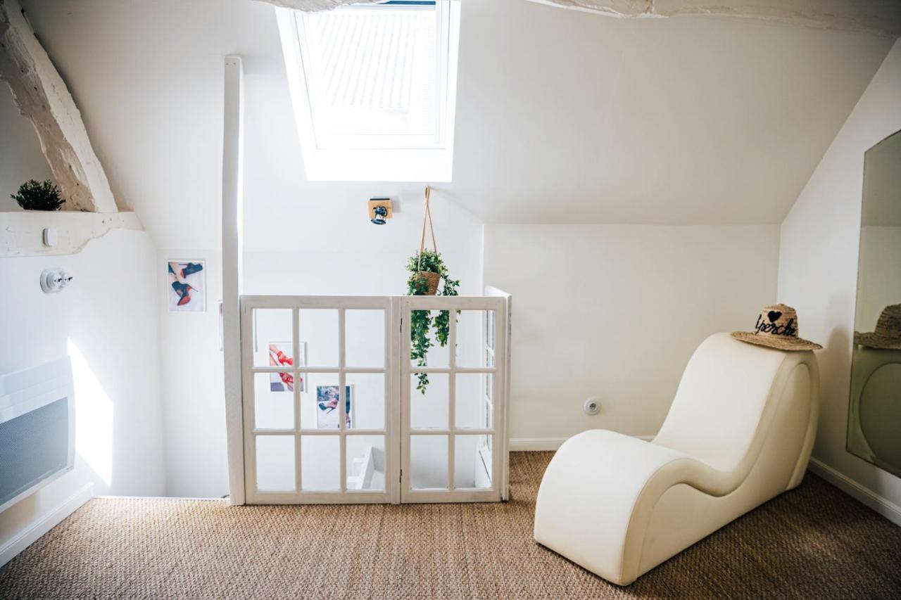 Loveroom Du Perche : Maison Avec Balneo Moulins-la-Marche Eksteriør billede