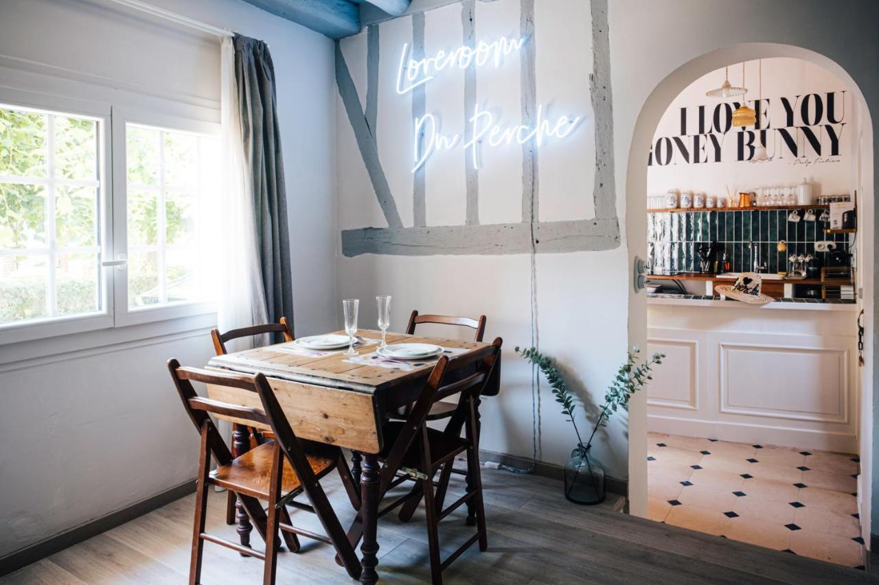 Loveroom Du Perche : Maison Avec Balneo Moulins-la-Marche Eksteriør billede