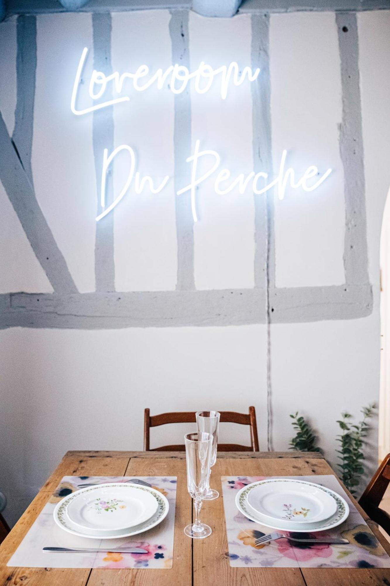 Loveroom Du Perche : Maison Avec Balneo Moulins-la-Marche Eksteriør billede