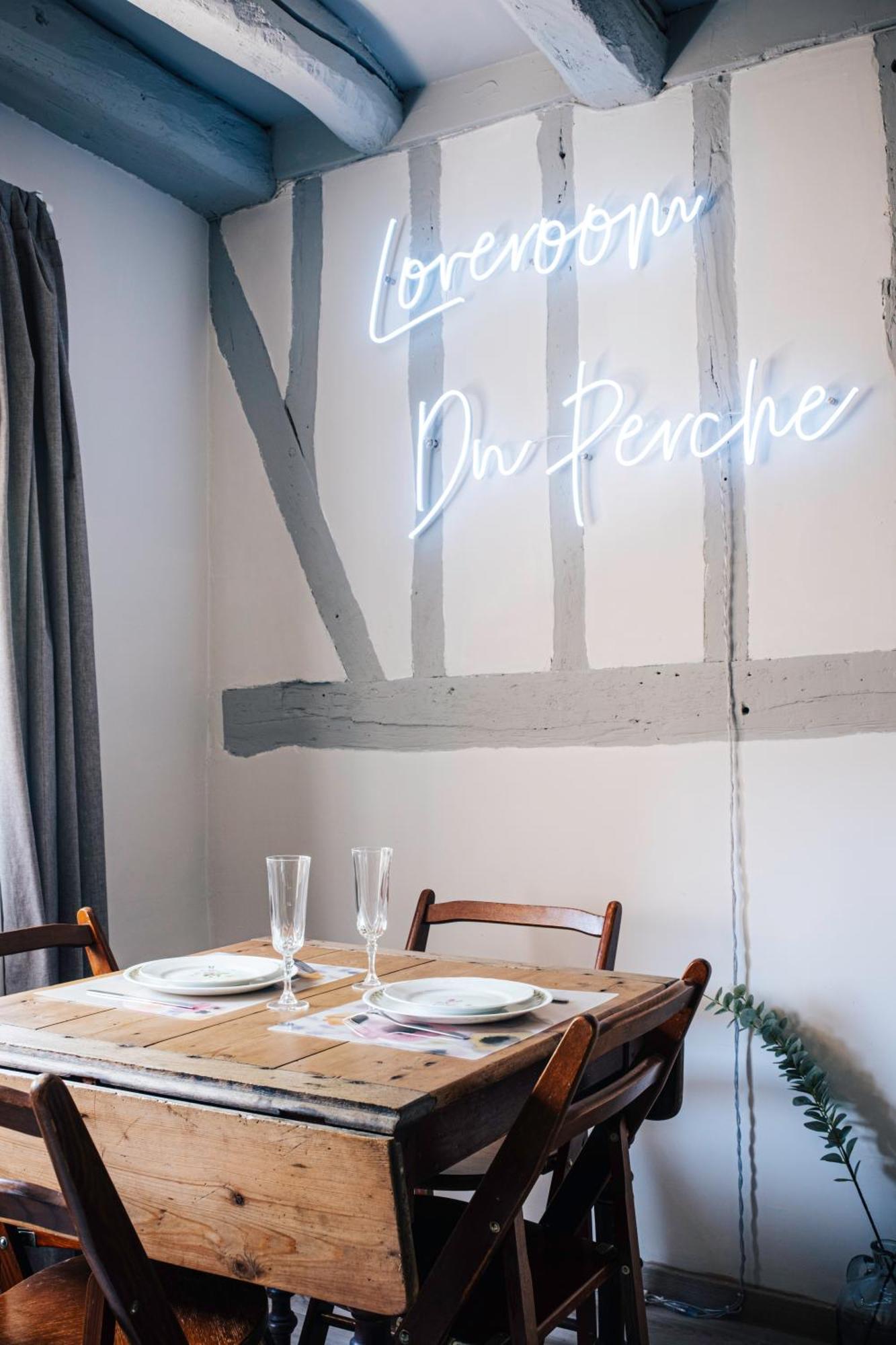Loveroom Du Perche : Maison Avec Balneo Moulins-la-Marche Eksteriør billede